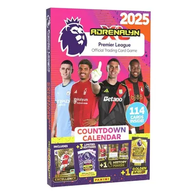 Adventný kalendár Panini Premier League 2024/2025 Adrenalyn