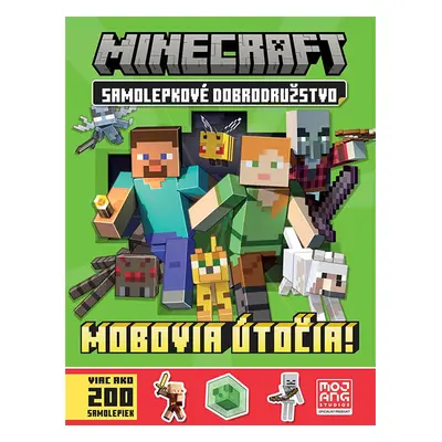 Egmont Minecraft: Samolepkové dobrodružstvo - Mobovia útočia!