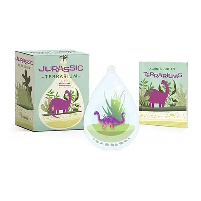 Running Press Jurassic Terrarium: With tiny dinosaur! Miniature Editions