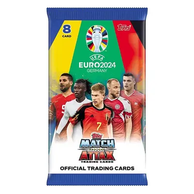 Futbalové karty Topps Match Attax UEFA EURO 2024 Booster Pack