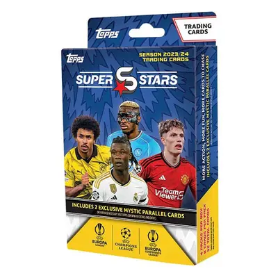 Futbalové karty Topps Match Attax UEFA Champions League 2023/2024 SuperStars Hanger Pack