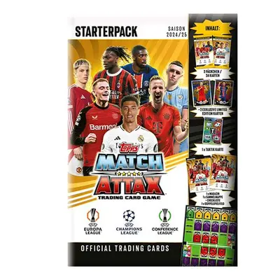 Futbalové karty Topps Match Attax UEFA Club Competitions 2024/2025 Starter Pack