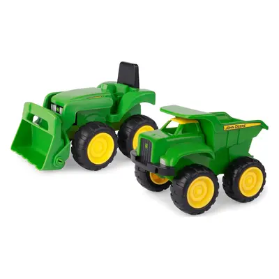 JD Kids John Deere traktor a sklápač set 16 cm