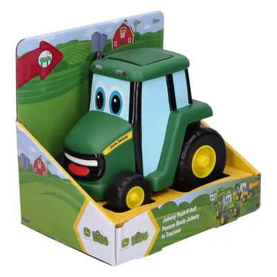 JD Kids John Deere - Traktor Johnny zatlač a choď 15 cm