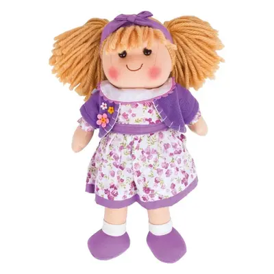 Bigjigs Toys Látková bábika Laura 34 cm