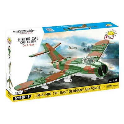 Cobi Cold War MIG-17F (LIM-5) East Germany Air Force, 1:32, 588 k, 1 f