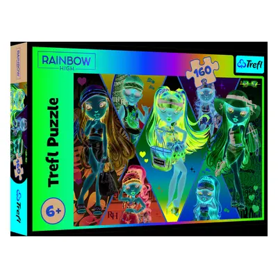 Trefl Puzzle 160 dielikov - Rainbow High: Šťastné kamarátky