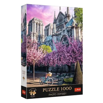 Trefl Puzzle 1000 Premium Plus Quality Foto Odysea: Katedrála Notre-Dame v Paríži