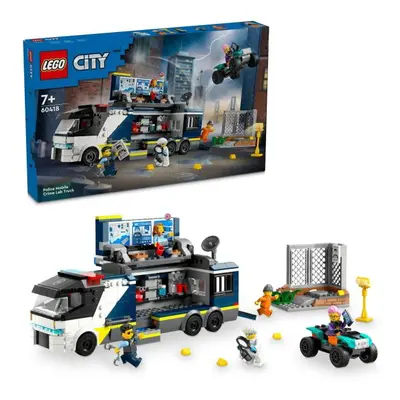 LEGO® City 60418 Mobilné kriminalistické laboratórium policajtov