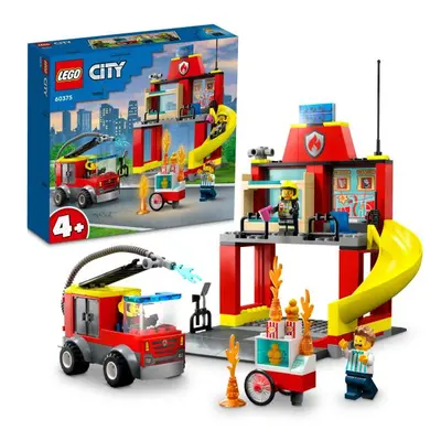 LEGO® City 60375 Hasičská stanica a auto hasičov