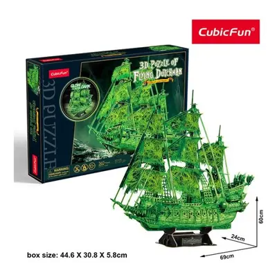 3D Puzzle Pirátska loď Lietajúci Holanďan 360 dielikov