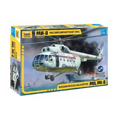 Model Kit vrtulník 7254 - MIL Mi-8 Rescue Helicopter (1:72)