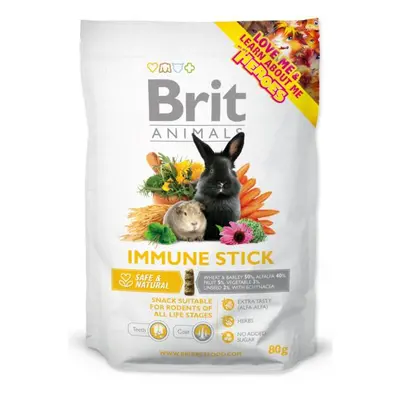 Krmivo Brit Animals Immune doplnkové pre hlodavce, imunita 80g