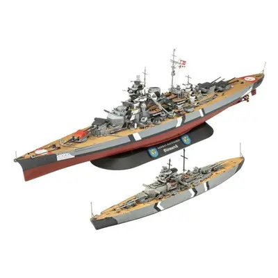 Gift-Set loď 05637 - The Legendary Bismarck (1:700 + 1:1200)