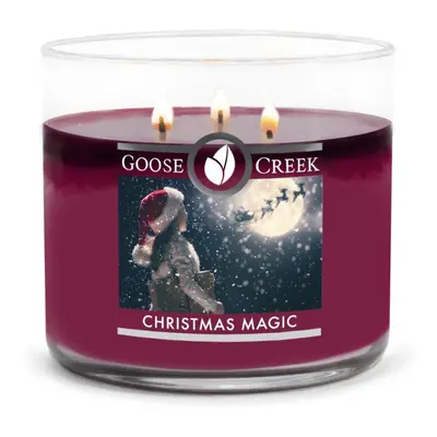 Goose Creek - Vianočné kúzlo  Aromatická sviečka v skle 411 g