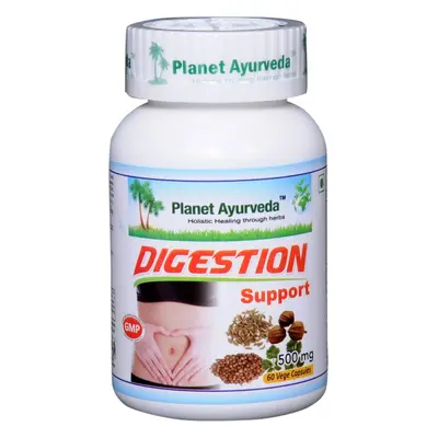 Planet Ayurveda Digestion Support (Podpora trávenia) 500mg 60 kapsúl