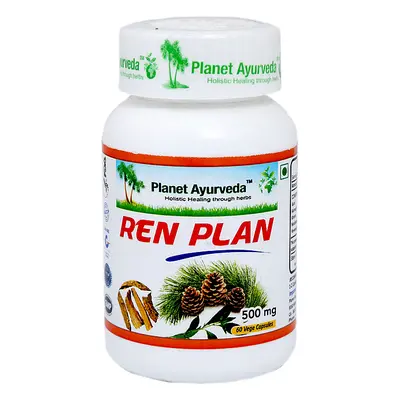 Planet Ayurveda Ren Plan 500mg 60 kapsúl