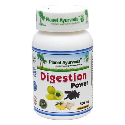 Planet Ayurveda Digestion Power 500mg 60 kapsúl