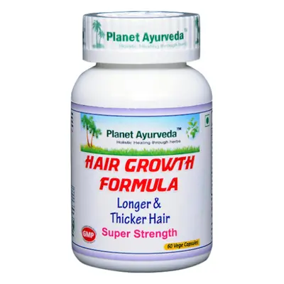 Planet Ayurveda Hair growth formula 500mg 60 kapsúl