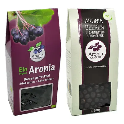 Aronia Original Naturprodukte Arónia BIO sušené plody 200g