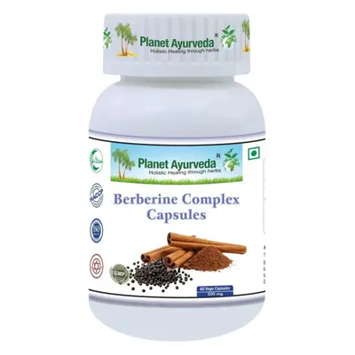 Planet Ayurveda Berberine Complex 500mg 60 kapsúl