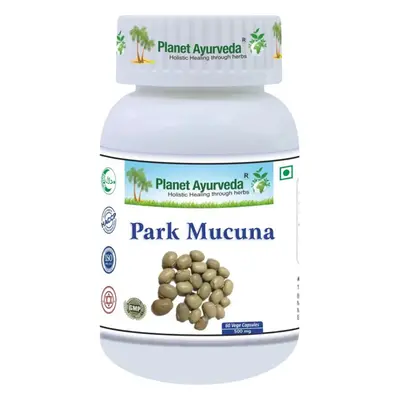 Planet Ayurveda Park Mucuna - podpora Parkinsonovej choroby 500mg 60 kapsúl