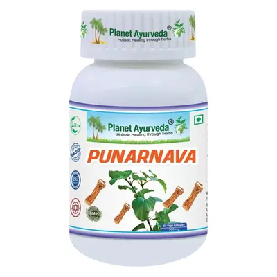 Planet Ayurveda Punarnava - zdravie obličiek, pečene 500mg 60 kapsúl