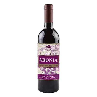 Aronia Original Naturprodukte Arónia víno polosuché BIO 0,75L - Polosuché aróniové ovocné víno