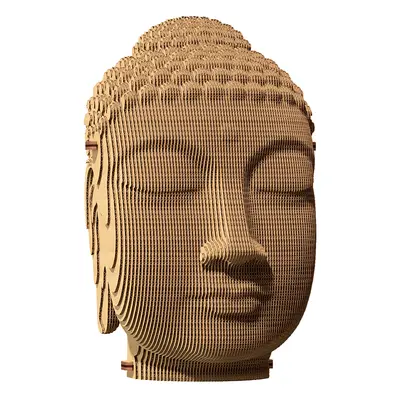 Cartonic Kartónové 3D puzzle Buddha pre staršie deti a dospelých