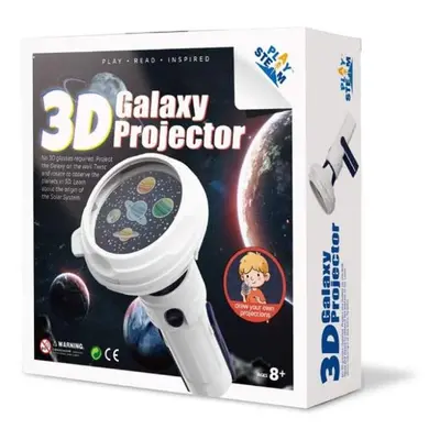 Buki Malý vedec 3D Galaxy projektor