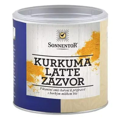 Sonnentor Kurkuma Latte - zázvor BIO, 60 g dóza