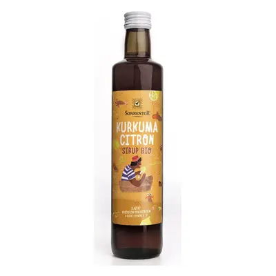 Sonnentor Sonnentor, Kurkuma Citron sirup, BIO, 500 ml