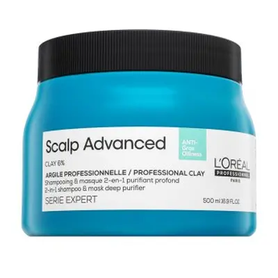 L´Oréal Professionnel Scalp Advanced Anti-Oiliness Professional Clay 2-in-1 Shampoo & Mask Deep 