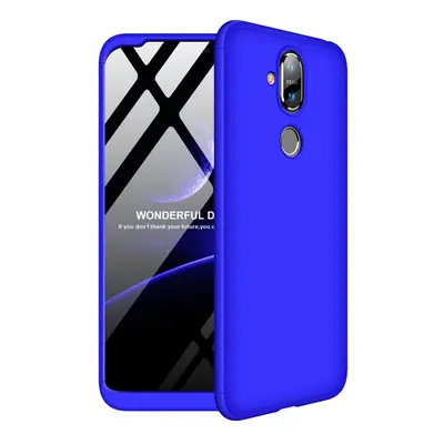 Puzdro 360 Protection modré – Nokia 8.1