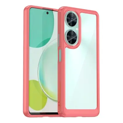 Ochranný kryt Colorful Acrylic case červený – Huawei Nova 11i