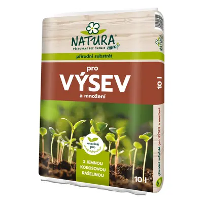 AGRO NATURA Substrát na výsev 10 l