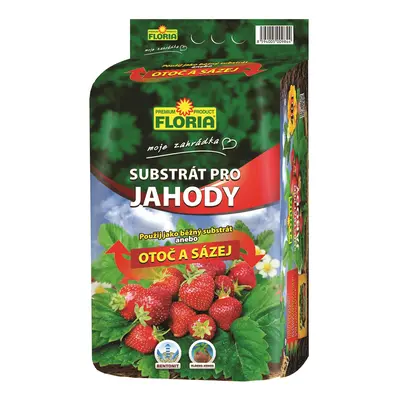 AGRO FLORIA Substrát pre jahody 40 l