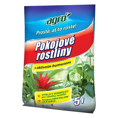 AGRO Substrát pre izbové rastliny 5 l