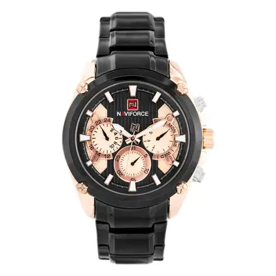 Pánske hodinky NAVIFORCE - NF9113 (zn078c) - black/rosegold