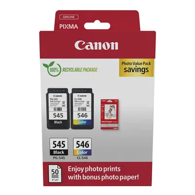 Canon originál ink PG-545/CL-546, 8287B008, black/color, 2x180str., 1x8, 1x9ml, 2-pack